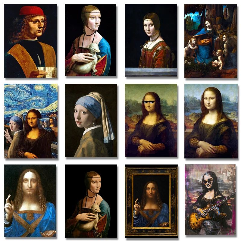 Leonardo Da Vinci Artwork Salv - Resin Art Work 评论和价格